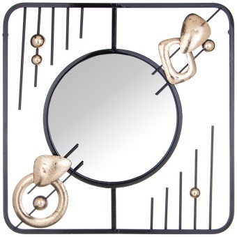 Зеркало настенное коллекция "модный акцент" 61*61*4,4 см Lefard (680-199) Зеркало настенное коллекция "модный акцент" 61*61*4,4 см Lefard (680-199)