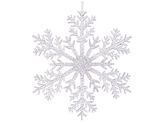 Изделие декоративное "снежинка" диаметр=26 см (мал=24шт./кор=96шт.) Lefard (788-071)