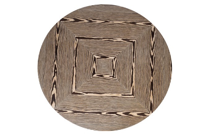 Стол журнальный Zebrano d140*42см (TT-00015008)