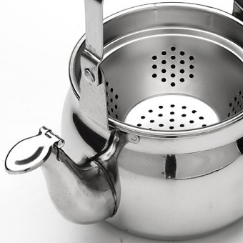 Заварник литой 1 л с/ситом с/свистк.МВ (23509)