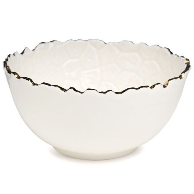 Набор салатников lefard "charm" 2 шт. 11*5,5 см 250 мл (с золотой линией) LEFARD (779-355)