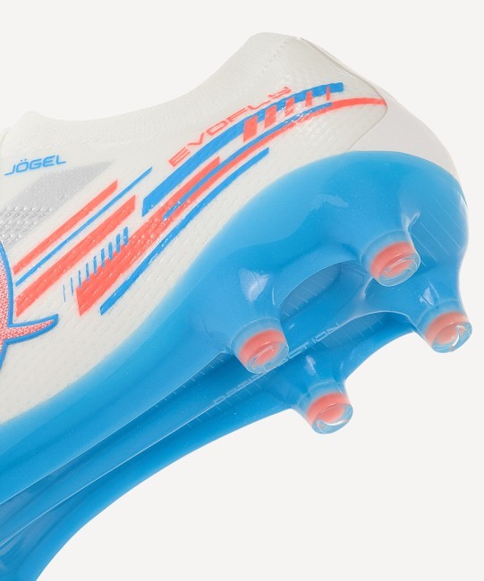 Бутсы футбольные JÖGEL Evofly FG Pro White/blue (2117889)