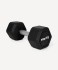 Гантель гексагональная STARFIT DB-301PRO 12 кг, обрезиненная, черный (2115113)