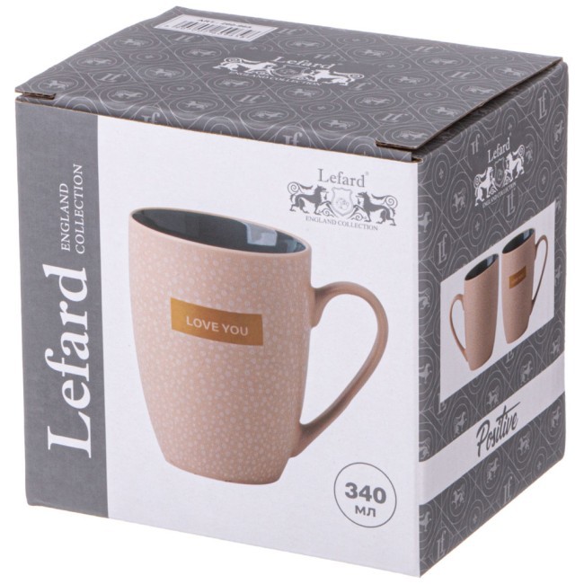 Кружка "love" 340 мл Lefard (260-965)
