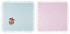 Комплект салфеток из 2шт"десерт-савоярди" 40*40 см. х/б 100%, св.голубое\розовое SANTALINO (850-453-26)