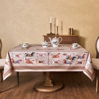 Скатерть "passage" 140х180см ,капучино, 100% хлопок с пропиткой,твил Lefard (850-760-2)