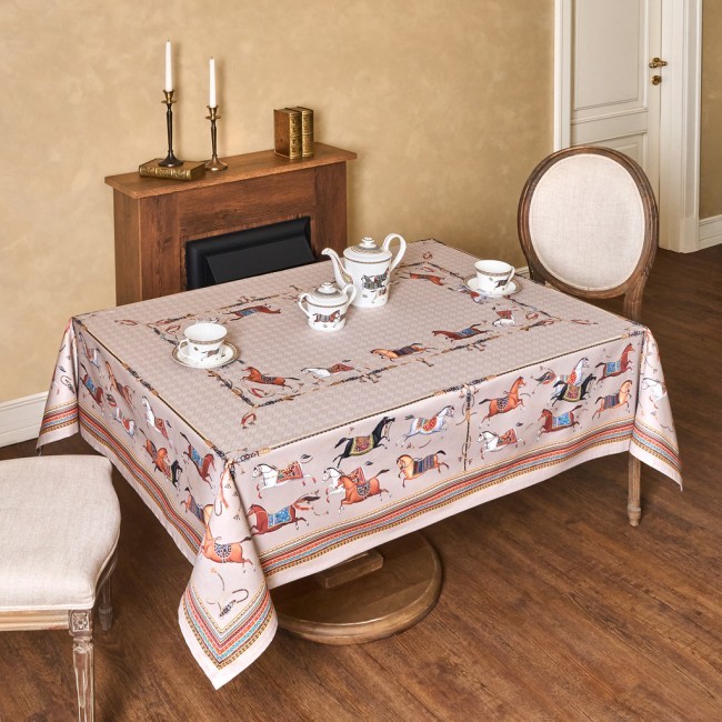Скатерть "passage" 140х180см ,капучино, 100% хлопок с пропиткой,твил Lefard (850-760-2) Скатерть "passage" 140х180см ,капучино, 100% хлопок с пропиткой,твил Lefard (850-760-2)