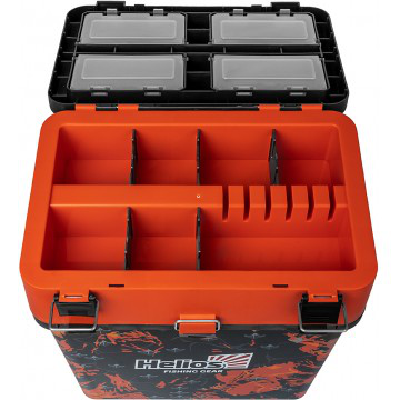 Ящик для зимней рыбалки Helios Shark двухсекционный 19л HS-IB-19-SHO (83470) Ящик для зимней рыбалки Helios Shark двухсекционный 19л HS-IB-19-SHO (83470)