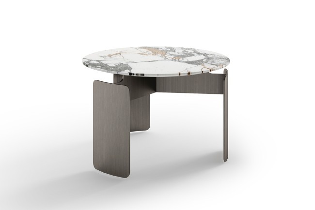 Стол журнальный, мрамор Arabescato Corchia d60*40см (TT-00013056)