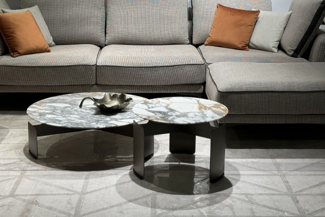 Стол журнальный, мрамор Arabescato Corchia d60*40см (TT-00013056)