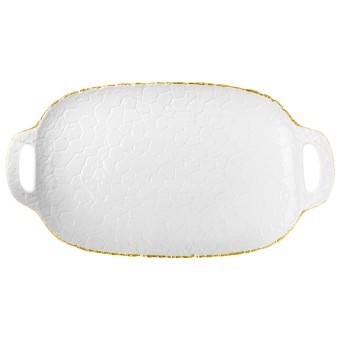 Поднос lefard "charm" 46,5*26*5,5 см (с золотой линией) Lefard (779-357)