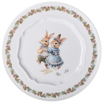 Тарелка закусочная lefard "rabbits family" 20,5 см Lefard (425-288)