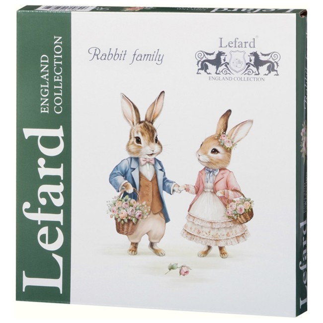 Тарелка закусочная lefard "rabbits family" 20,5 см Lefard (425-288) Тарелка закусочная lefard "rabbits family" 20,5 см Lefard (425-288)