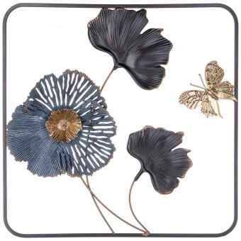 Панно настенное коллекция "цветочная симфония" 50,2*50,2*5,1 см Lefard (680-200) Панно настенное коллекция "цветочная симфония" 50,2*50,2*5,1 см Lefard (680-200)