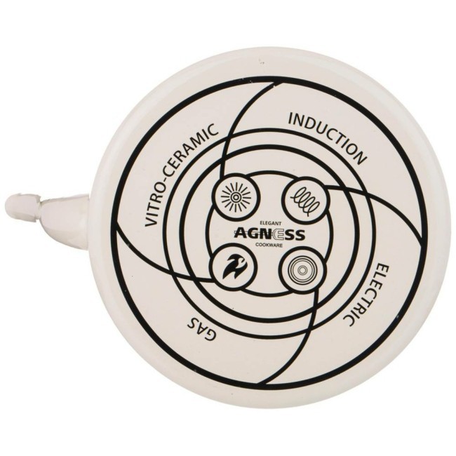 Чайник agness  эмалированный , серия "секретные ингредиенты" 4 л Agness (934-423)