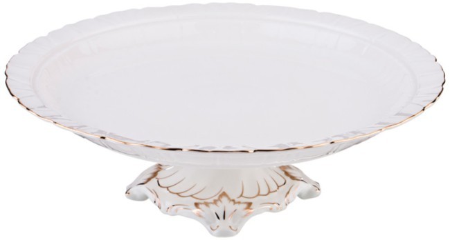 Тортовница на ножке диаметр=28см с крышкой Lefard (590-241)