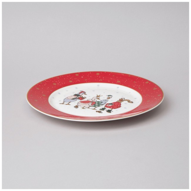 Тарелка обеденная lefard "family christmas" 25 см Lefard (425-204)