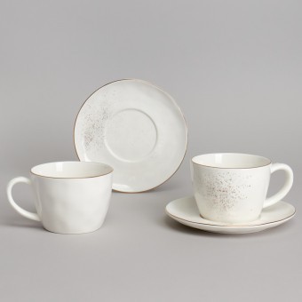 Чайный набор bronco "gold" на 2 пер. 4 пр. 350 мл Bronco (263-1361)