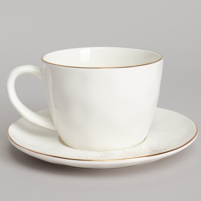 Чайный набор bronco "gold" на 2 пер. 4 пр. 350 мл Bronco (263-1361)