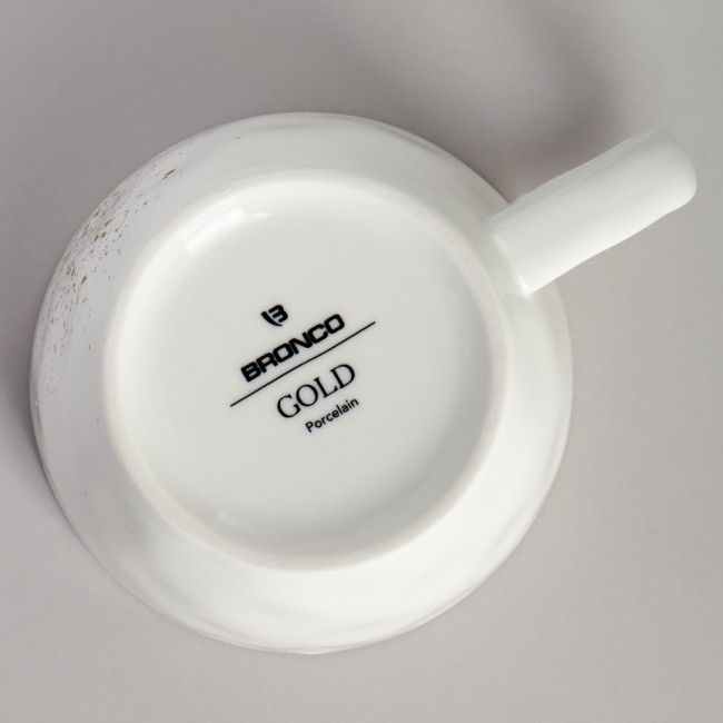 Чайный набор bronco "gold" на 2 пер. 4 пр. 350 мл Bronco (263-1361)