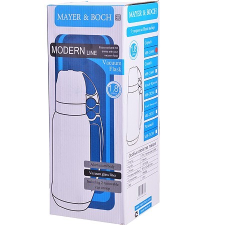 Термос 1,8л пластик с ст/колбой МВ (21648) Термос 1,8л пластик с ст/колбой МВ (21648)