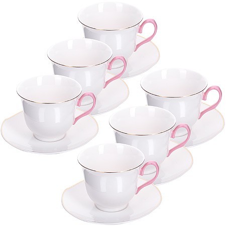 Чайный сервиз 12пр 220мл "Нежность" LR (х8) " (26643)