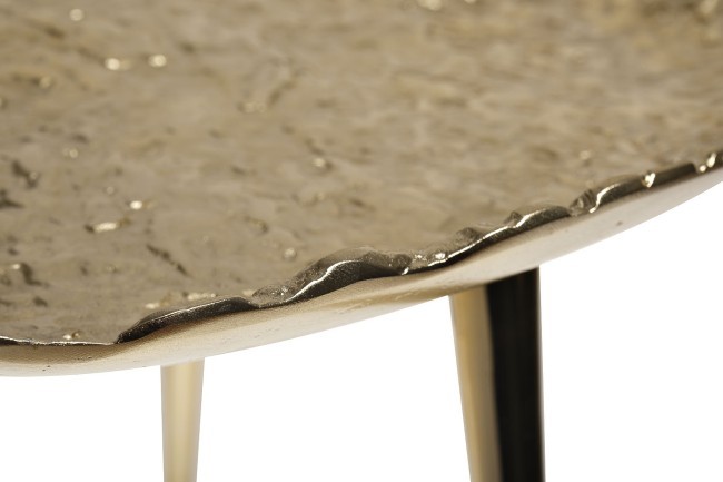 Стол журнальный металл. цвет золото 43*43*39см (TT-00005532)