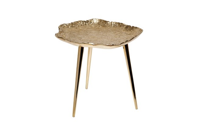 Стол журнальный металл. цвет золото 43*43*39см (TT-00005532)