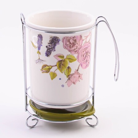 Подставка д/стол/прибор 3пр Розовый сад доломит LR (60264) Подставка д/стол/прибор 3пр Розовый сад доломит LR (60264)