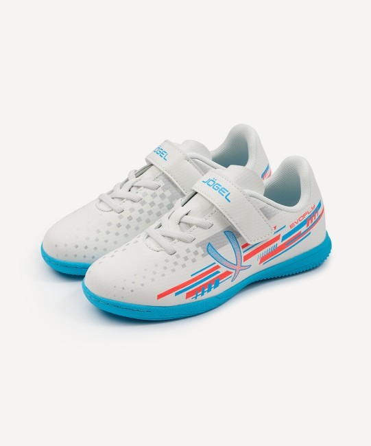 Бутсы зальные JOGEL Evofly IN Talant White/blue, детский (2118133) Бутсы зальные JOGEL Evofly IN Talant White/blue, детский (2118133)
