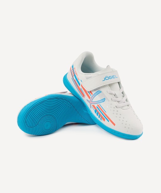 Бутсы зальные JOGEL Evofly IN Talant White/blue, детский (2118133) Бутсы зальные JOGEL Evofly IN Talant White/blue, детский (2118133)