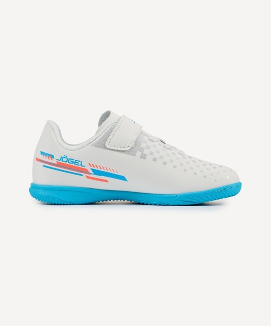 Бутсы зальные JOGEL Evofly IN Talant White/blue, детский (2134473)