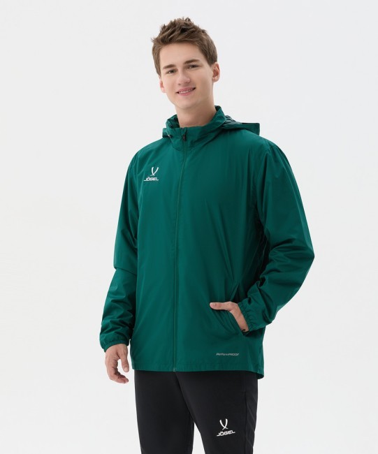 Куртка ветрозащитная JOGEL DIVISION PerFormPROOF Shower Jacket, темно-зеленый (2120500)