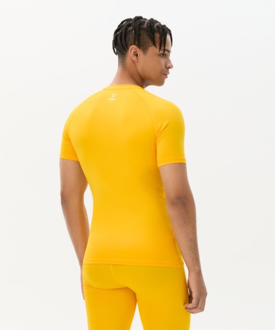 Футболка компрессионная с коротким рукавом JOGEL CAMP PerFormDRY Baselayer SS Tee, желтый (2125188)