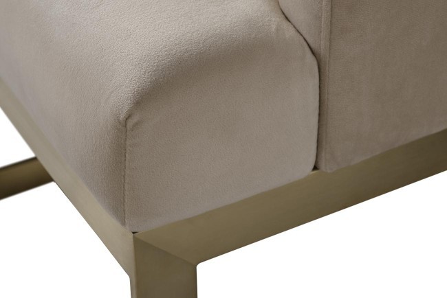 Стул велюр св.бежевый/матовое золото 58*59*78см (TT-00003608) Стул велюр св.бежевый/матовое золото 58*59*78см (TT-00003608)