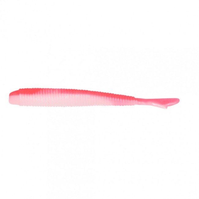 Слаг Yaman PRO Stick Fry, р.1,8 inch, цвет #27 - Red White (уп. 10 шт.) YP-SF18-27 (88034)