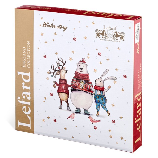 Набор тарелок обеденных lefard "winter story" 2 шт. 26,5 см Lefard (425-264) Набор тарелок обеденных lefard "winter story" 2 шт. 26,5 см Lefard (425-264)