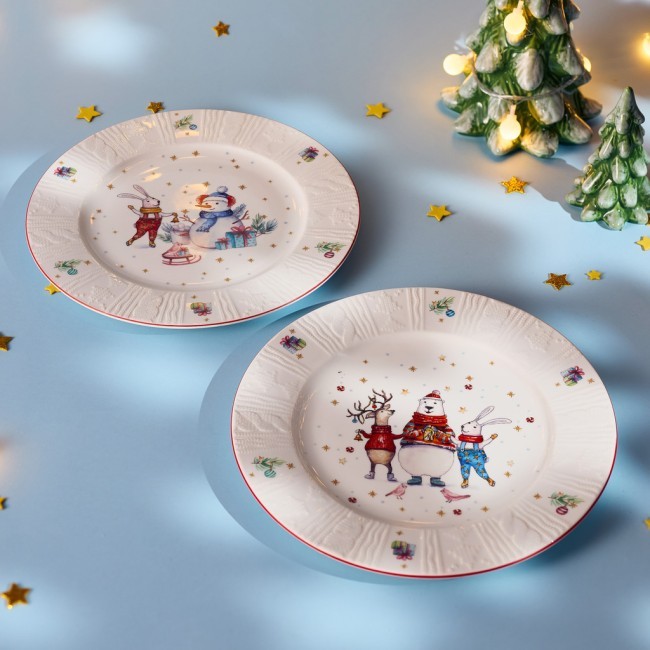 Набор тарелок обеденных lefard "winter story" 2 шт. 26,5 см Lefard (425-264) Набор тарелок обеденных lefard "winter story" 2 шт. 26,5 см Lefard (425-264)