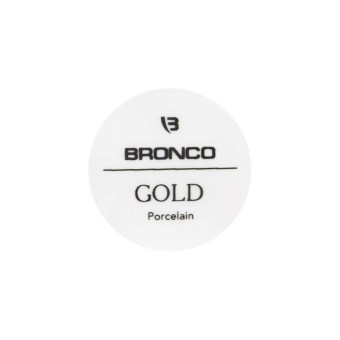 Тарелка обеденная bronco "gold" 26 см Bronco (263-1080)
