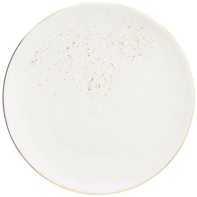 Тарелка обеденная bronco "gold" 26 см Bronco (263-1080)