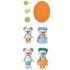 Игрушки фигурки животных "Семья коал", 4 предмета в наборе (E3528_HP)
