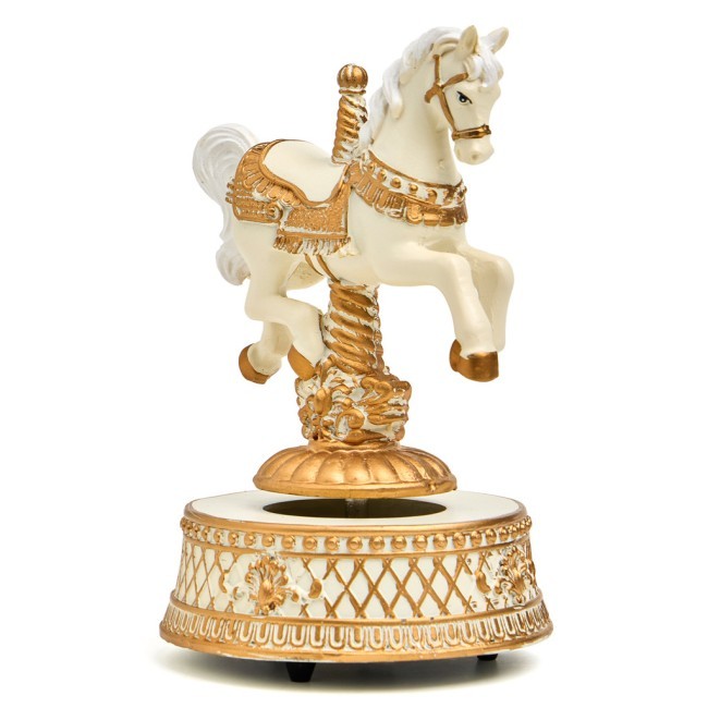 Музыкальная статуэтка "карусель-лошадка" 11,9х11,1х17,2 см Lefard (146-2219)