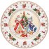 Тарелка обеденная lefard "дед мороз и снегурочка" 27 см Lefard (85-1712)