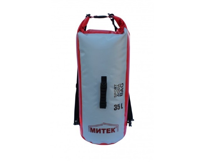 Герморюкзак Митек 35 л (серый/красный) (54801)
