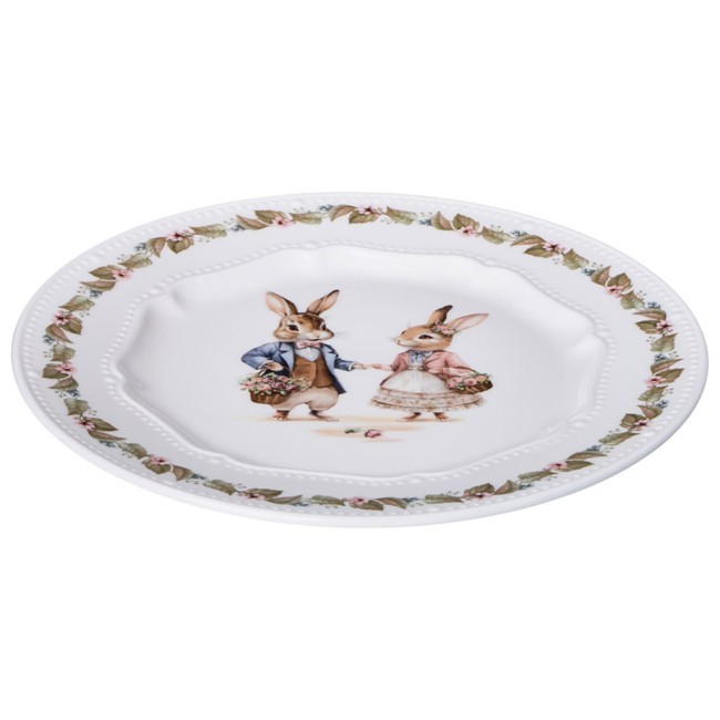 Тарелка закусочная lefard "rabbits family" 20,5 см Lefard (425-285) Тарелка закусочная lefard "rabbits family" 20,5 см Lefard (425-285)