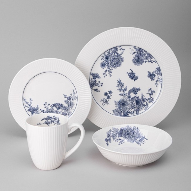 Набор посуды обеденный lefard "royal blue" на 4 пер. 16 пр. Lefard (425-095)