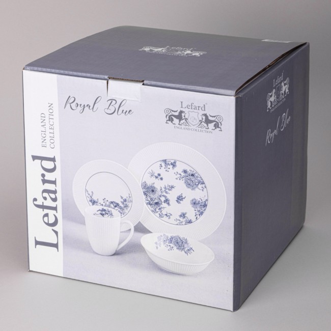 Набор посуды обеденный lefard "royal blue" на 4 пер. 16 пр. Lefard (425-095)