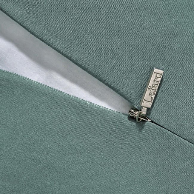 Кпб 1,5 спальный, "solid" зеленый, сатин, хлопок 100%,под.150х210-1шт, пр.180х220-1шт, нав.50х70-2шт Lefard (989-003-16)
