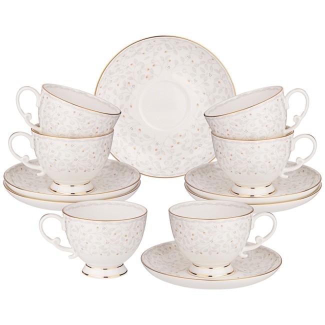 Чайный набор lefard "вивьен" на 6 пер. 12 пр. 250 мл Lefard (264-505) Чайный набор lefard "вивьен" на 6 пер. 12 пр. 250 мл Lefard (264-505)