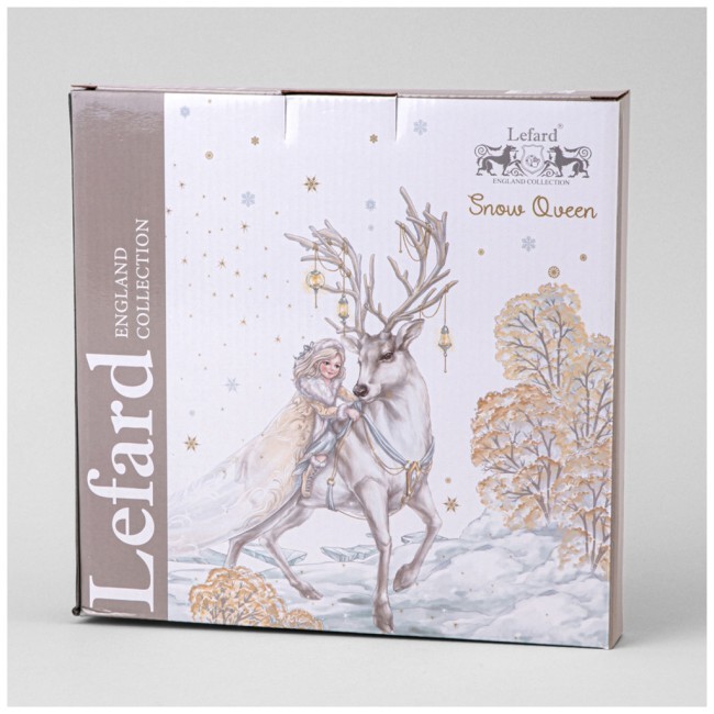 Тарелка обеденная lefard "снежная королева" 25,5 см Lefard (590-631)
